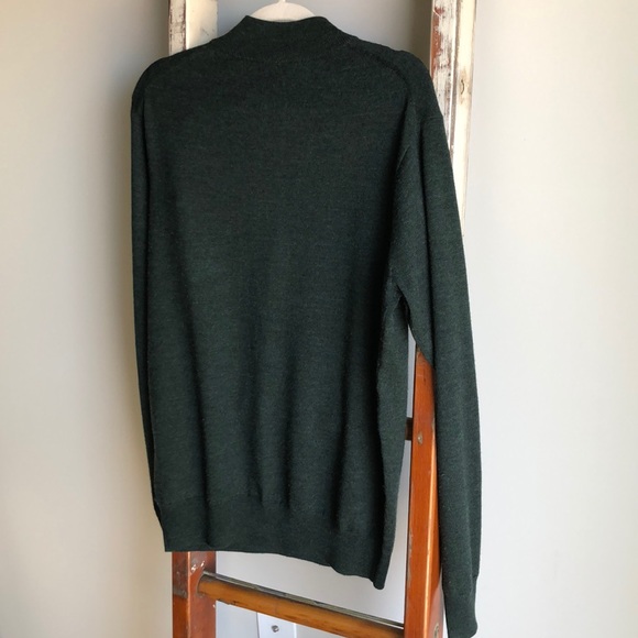 PETER MILLAR 100% Merino Wool Quarter Zip Sweater - Picture 6 of 6